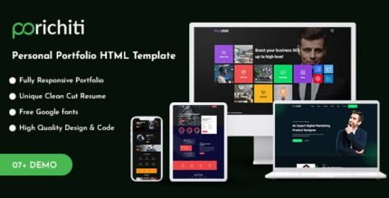 Porichiti Personal Portfolio HTML Template
