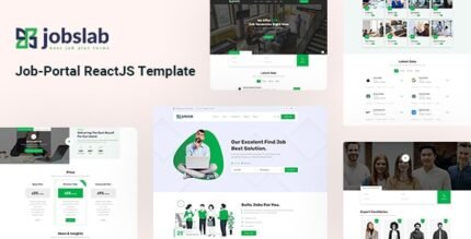 Jobslab JobPortal React JS Template