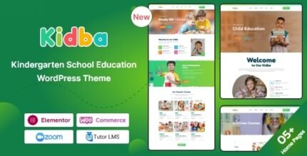 School Education WordPress Theme Kidba