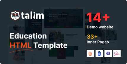 Education HTML Template | Online Education | Education - Talim
