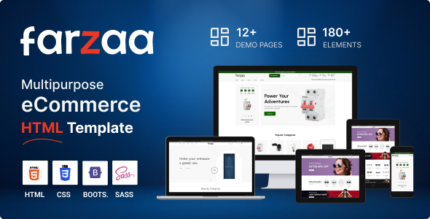 Farzaa Multipurpose eCommerce HTML Template