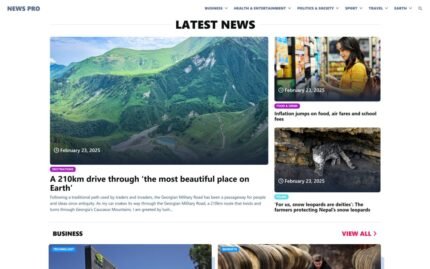 3WART News Pro – News & Magazine WordPress Theme
