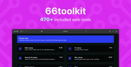 66toolkit – Ultimate Web Tools System (SAAS)