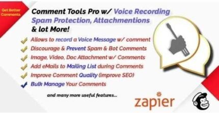 AI Auto Comment Reply and other Tools with Auto Moderation, Spam Protection, Attachment