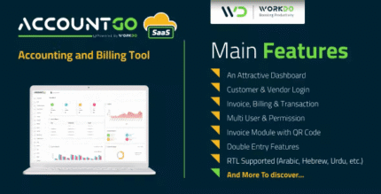AccountGo SaaS – Accounting and Billing Tool