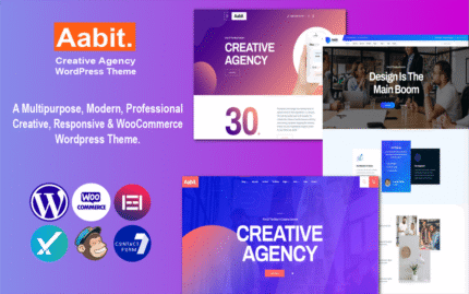 Aabit – Startup & Multipurpose WordPress Theme