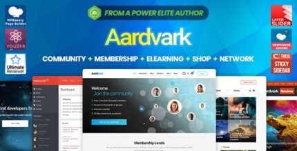 Aardvark – Community, Membership, BuddyPress Theme