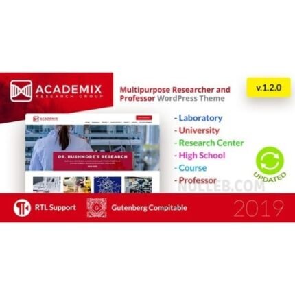 Academix – Multipurpose WordPress Theme