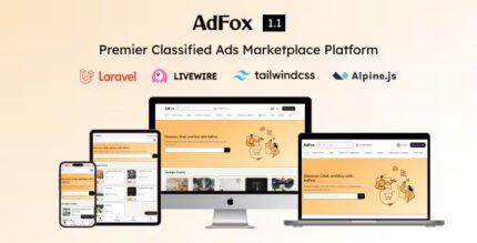 AdFox – PWA Classified Ads with App-Like Mobile & Web Interface | Multi-Purpose Marketplace Solution