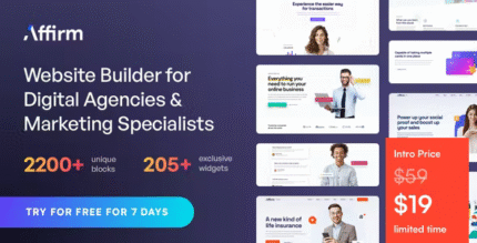 Affirm – Marketing & Digital Agency WordPress Theme