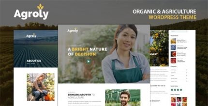 Agroly – Organic & Agriculture Food WordPress Theme