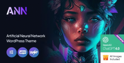 AI ANN – AI Artificial Intelligence Startup & Technology WordPress Theme