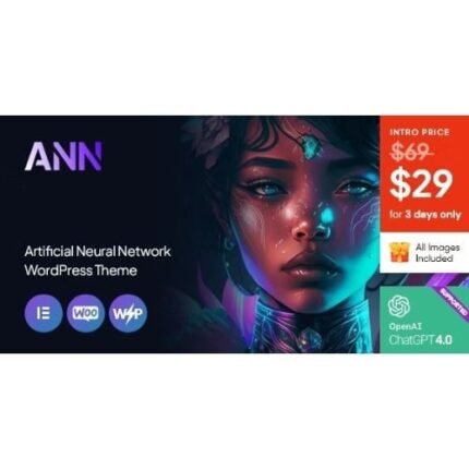 AI ANN – AI Generator OpenAI Elementor WordPress Theme