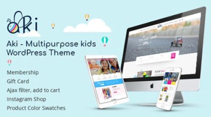 Aki – Multipurpose Kids WordPress Theme