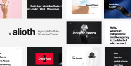 Alioth – Agency & Portfolio Showcase Theme