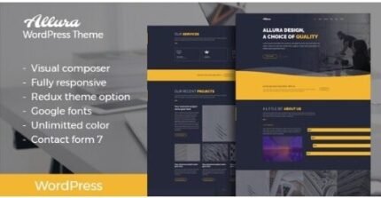 Allura – Portfolio WordPress Theme