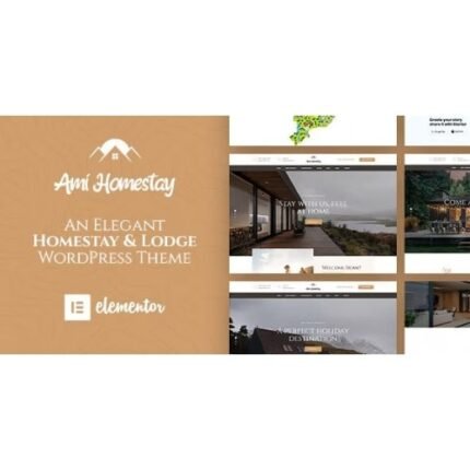 Ami Homestay – Hotel Booking WordPress Theme