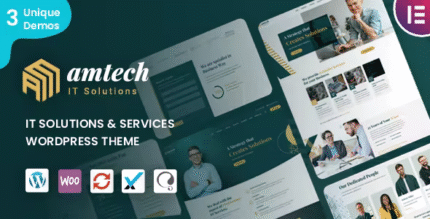 Amtech – IT Solutions & Services WordPress Theme