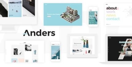 Anders – Design Portfolio Theme