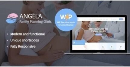 Angela | Family Planning & Pregnancy Clinic WordPress Theme
