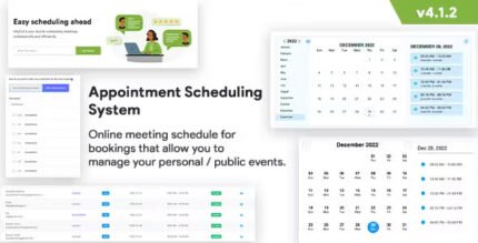 Appointment Scheduling System – Meetings Scheduling – Calendly Clone – Online Appointment Booking
