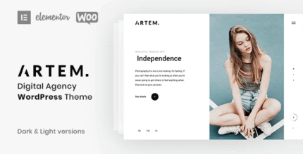 Artem – Digital Agency Theme