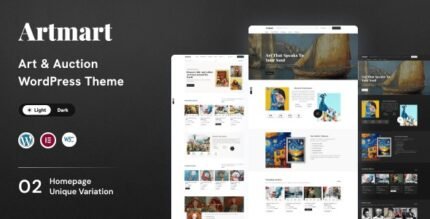 Artmart – Art Gallery & Auctions WordPress Theme
