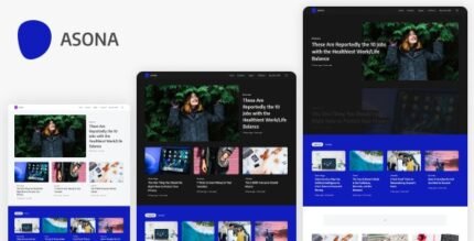 Asona – Creative Minimal Blog and Magazine WordPress Theme