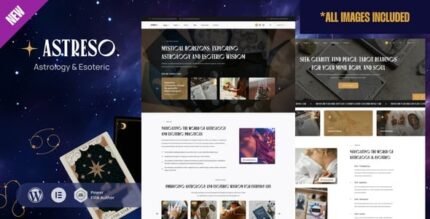 Astreso – Astrology & Esoteric WordPress theme
