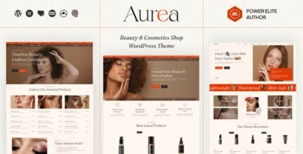 Aurea – Beauty & Cosmetics WordPress Theme