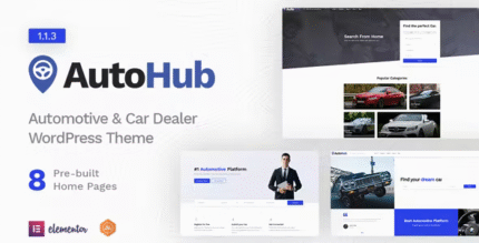 Autohub – Automotive & Car Dealer Theme