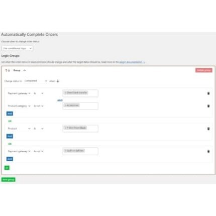 Automatic Payment Status WooCommerce