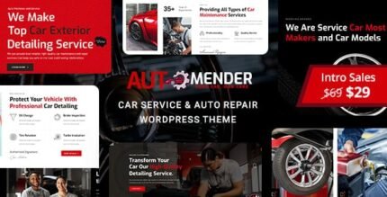Automender – Car Repair & Service WordPress Theme