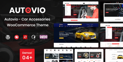 Autovio – Car Accessories WooCommerce Theme