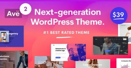 Ave – Responsive Multi-Purpose WordPress Theme