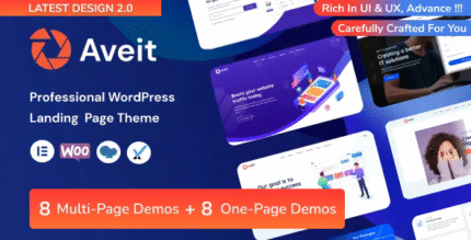 Aveit Landing Page WordPress