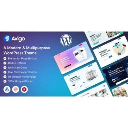 Avigo – Multipurpose Business WordPress Theme