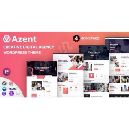 Azent – Creative Digital Agency WordPress Theme