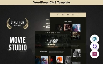 “Cinetron” WordPress Theme for Cinema Studios